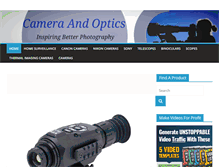 Tablet Screenshot of cameraandoptics.com